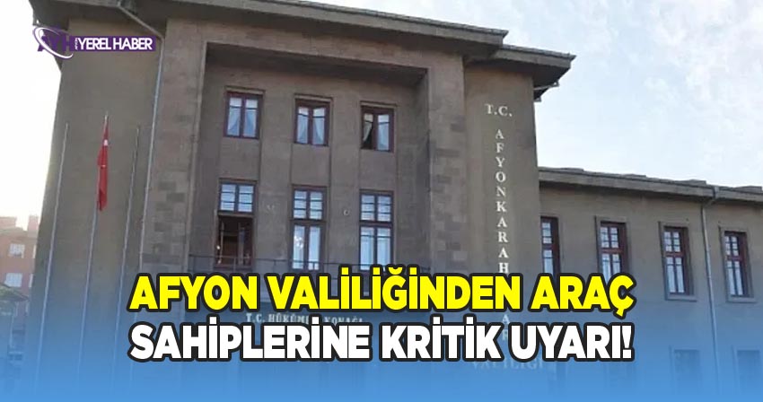 Afyonkarahisar İl Emniyet Müdürlüğü'nden Kış Lastiği Zorunluluğu