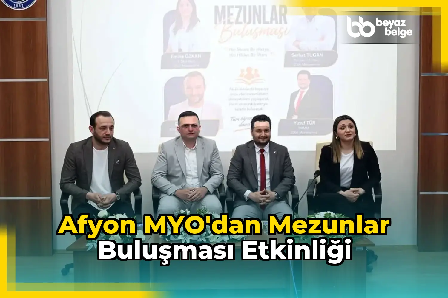 Afyon MYO'dan Mezunlar Buluşması Etkinliği