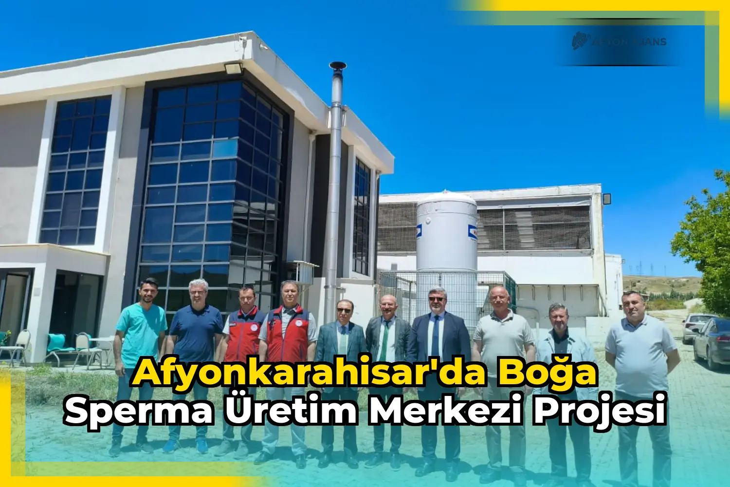 Afyonkarahisar'da Boğa Sperma Üretim Merkezi Projesi