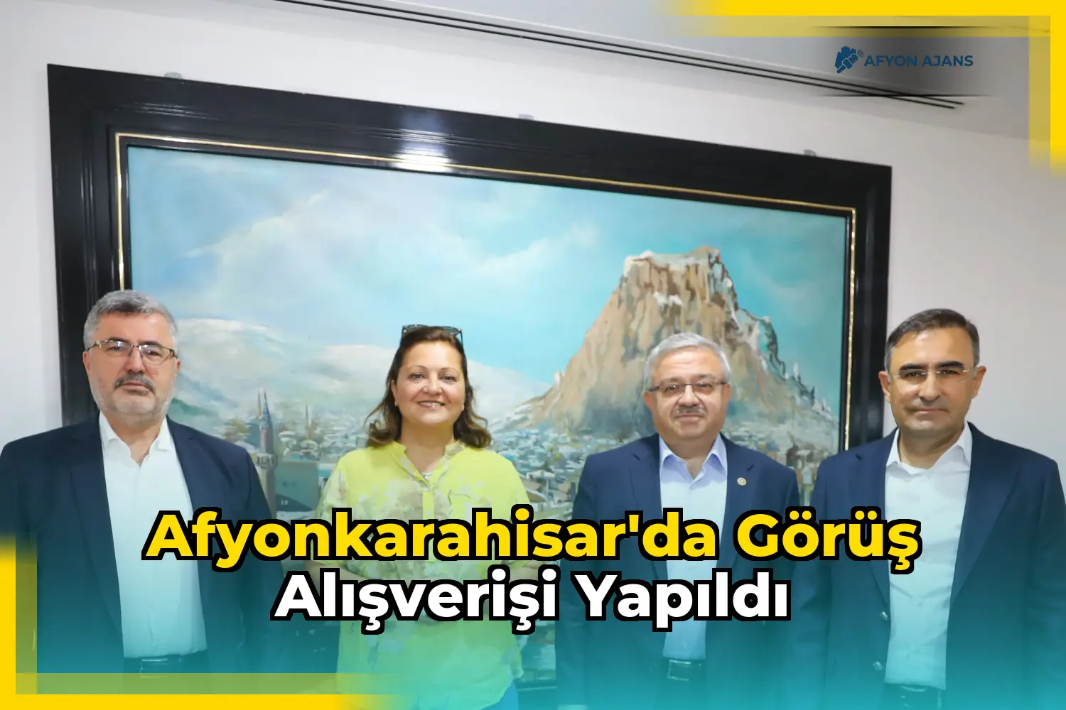 Afyonkarahisar'da Görüş Alışverişi Yapıldı