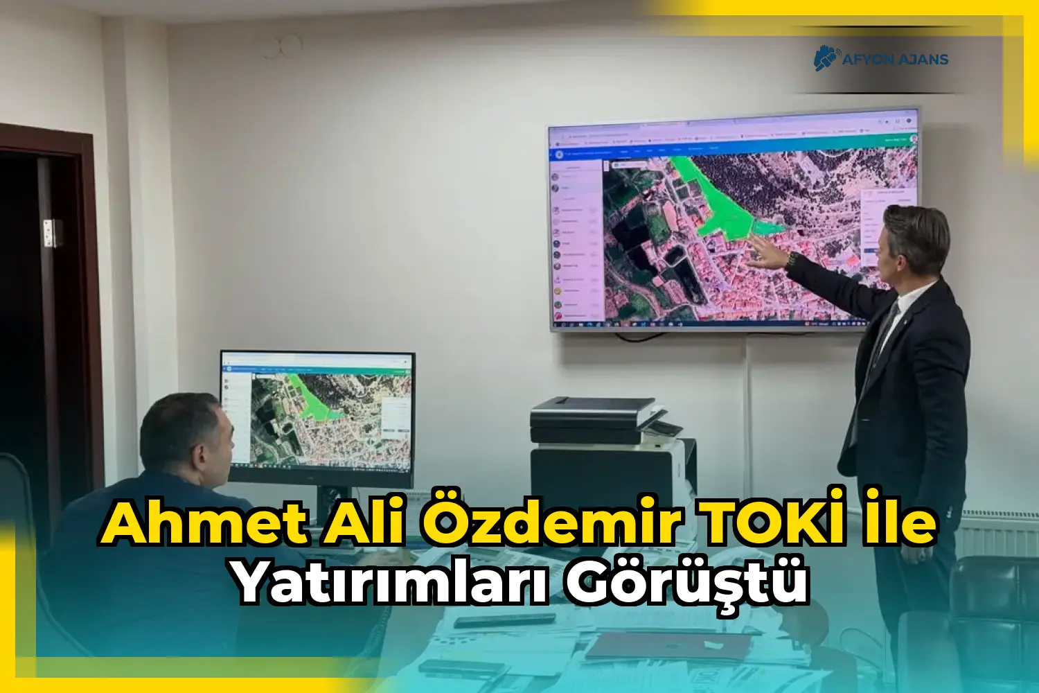 Ahmet Ali Özdemir TOKİ ile yatırımları görüştü