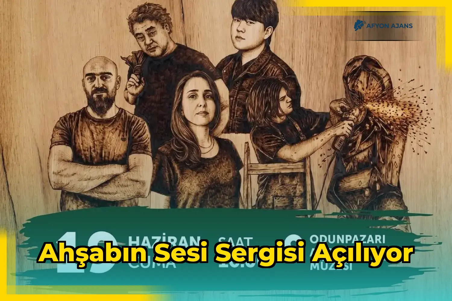 Ahşabın Sesi Sergisi Açılıyor