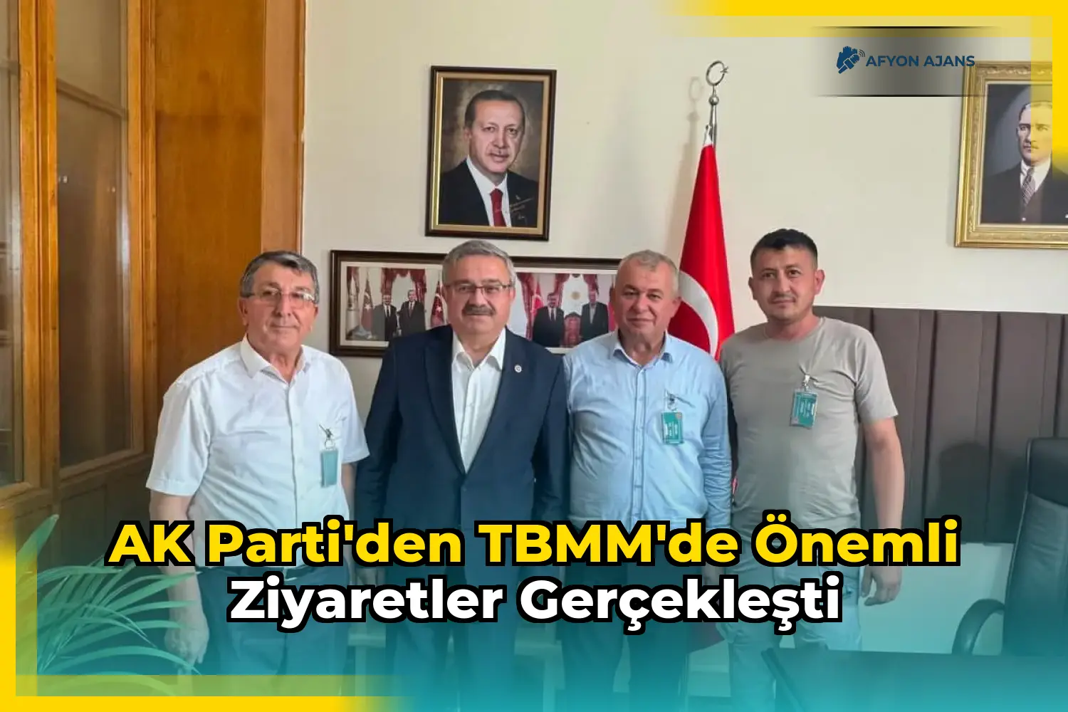 AK Parti'den TBMM'de önemli ziyaretler gerçekleşti