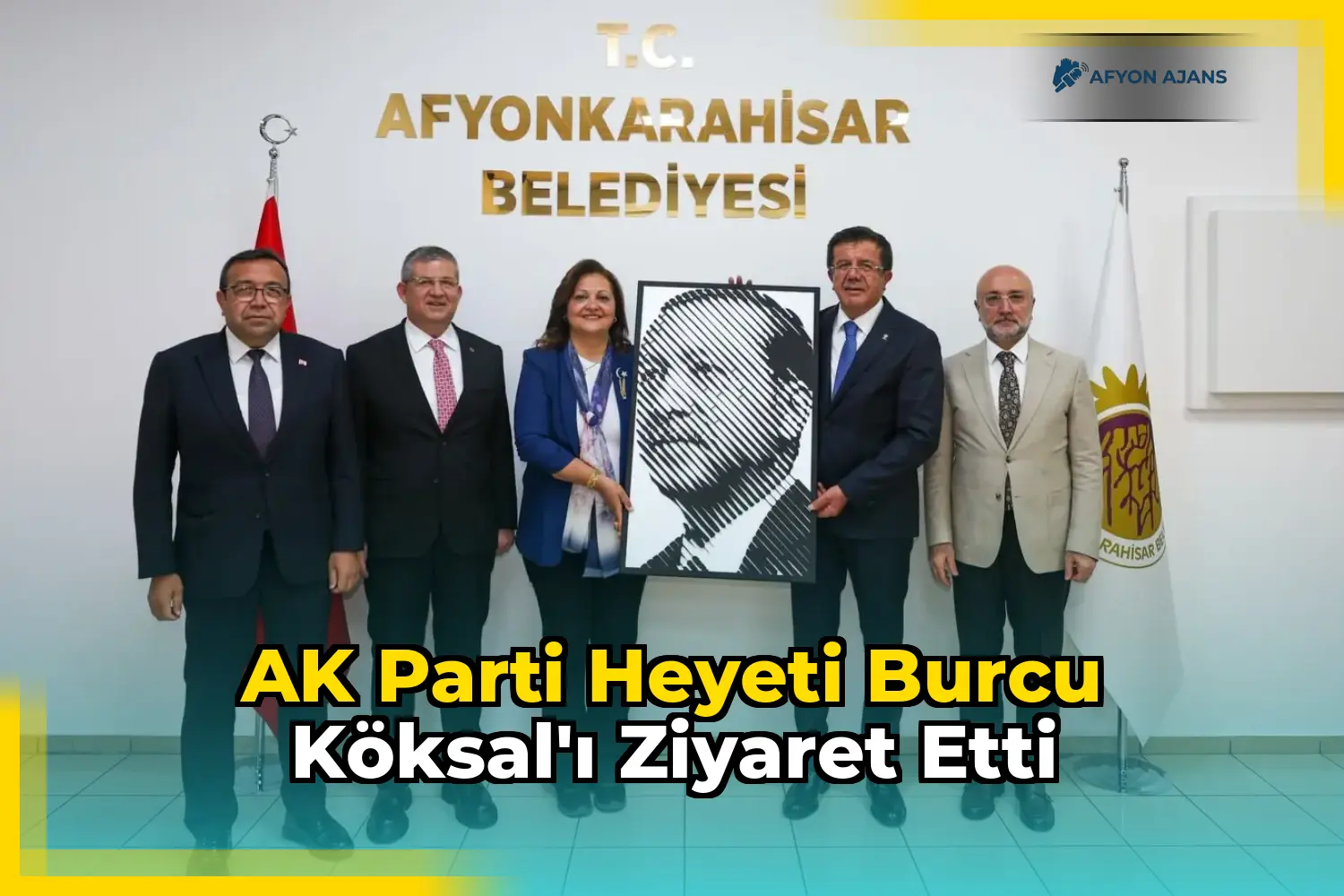 AK Parti heyeti Burcu Köksal'ı ziyaret etti