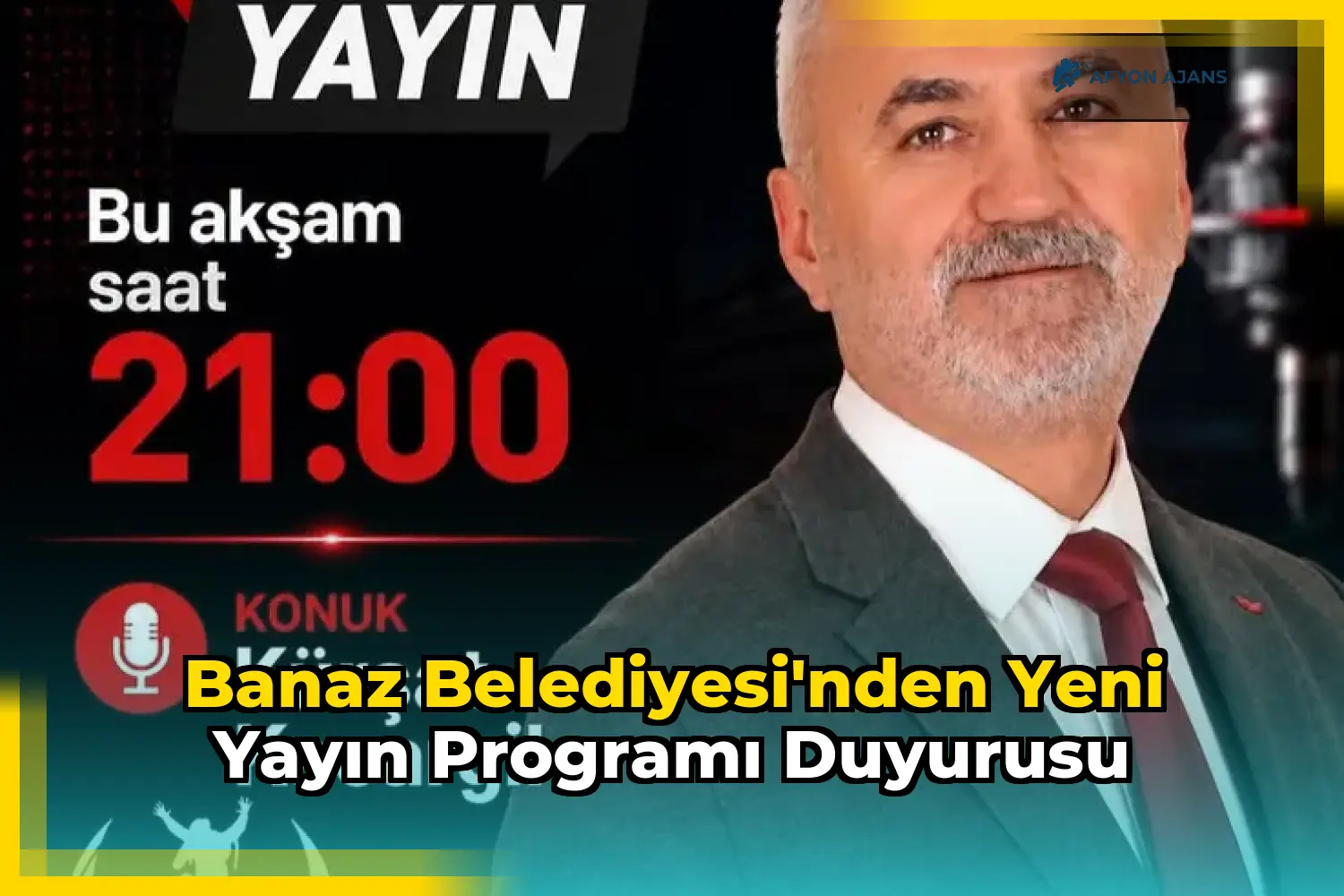 Banaz Belediyesi'nden yeni yayın programı duyurusu