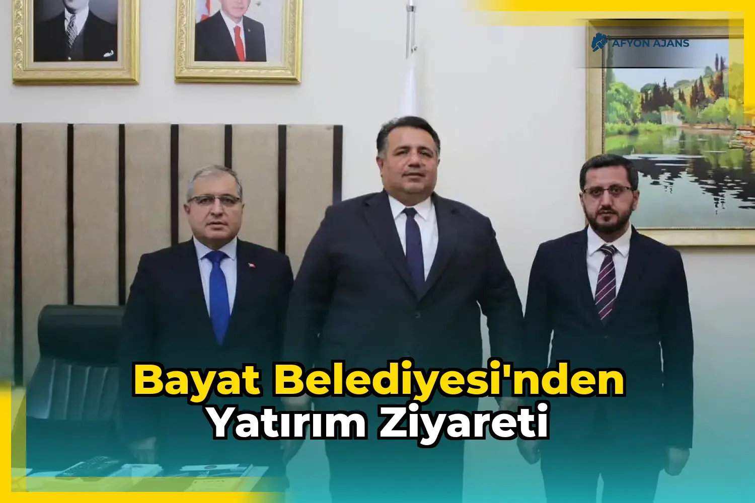 Bayat Belediyesi'nden Yatırım Ziyareti