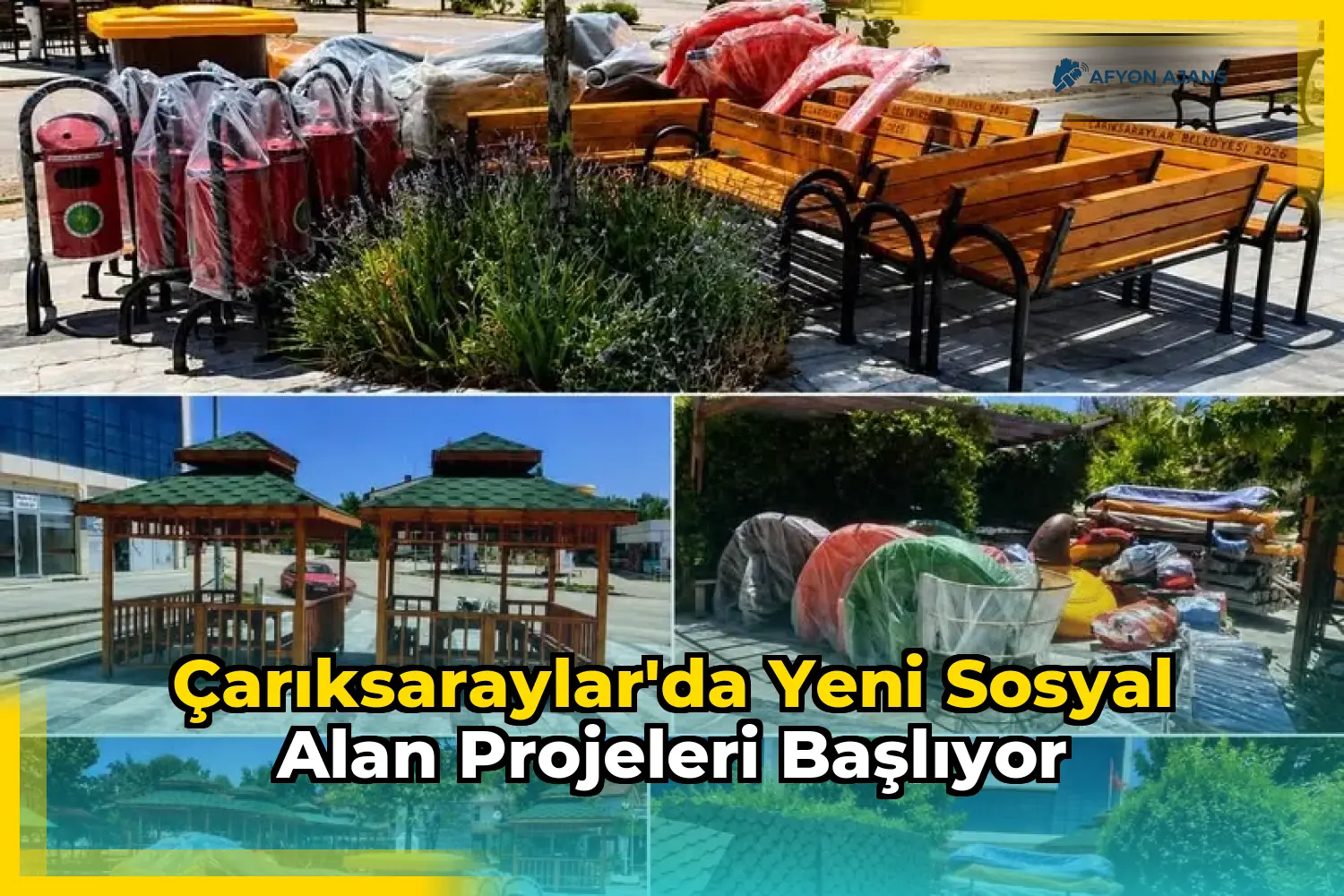 Çarıksaraylar'da Yeni Sosyal Alan Projeleri Başlıyor