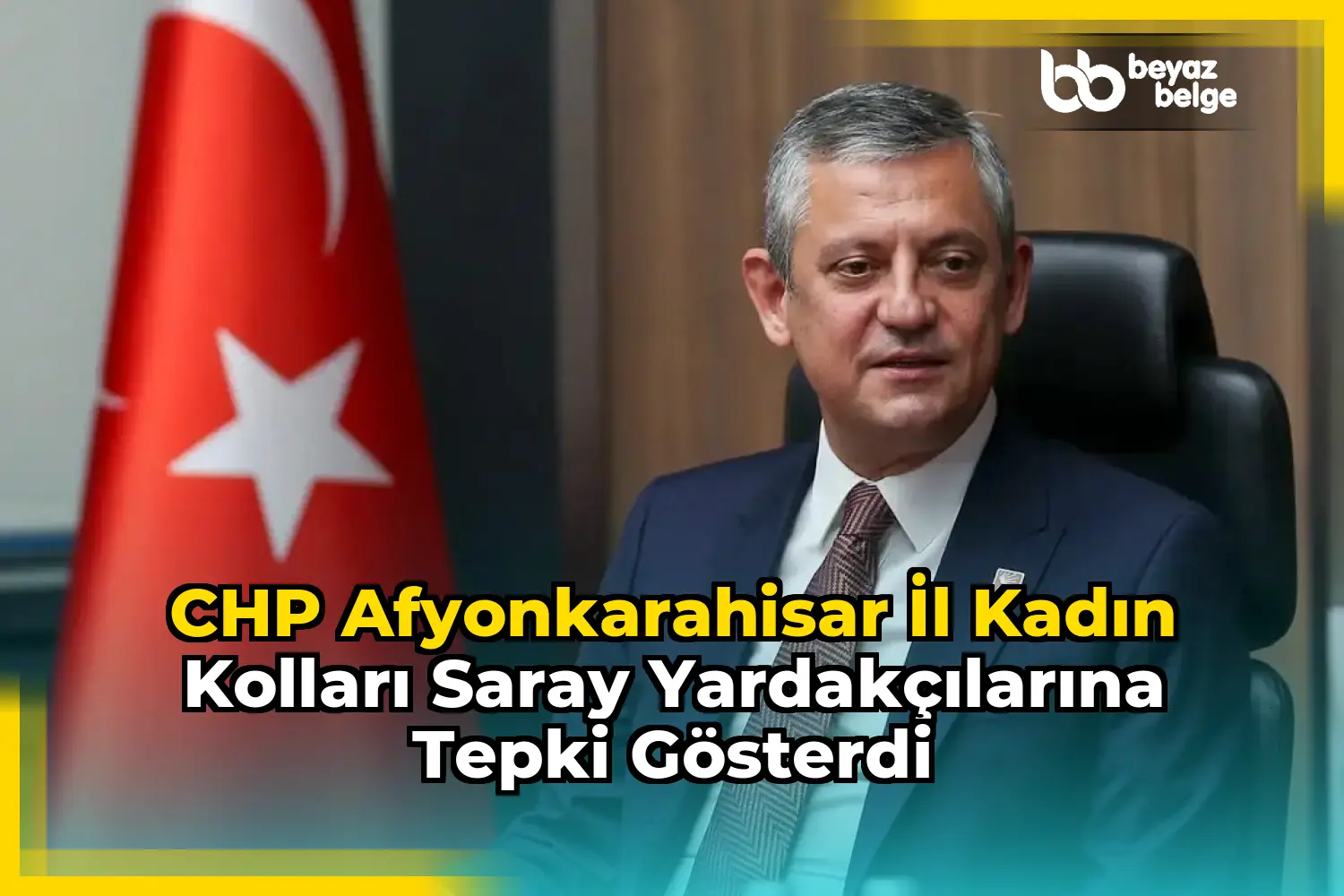 CHP Afyonkarahisar İl Kadın Kolları Saray Yardakçılarına Tepki Gösterdi