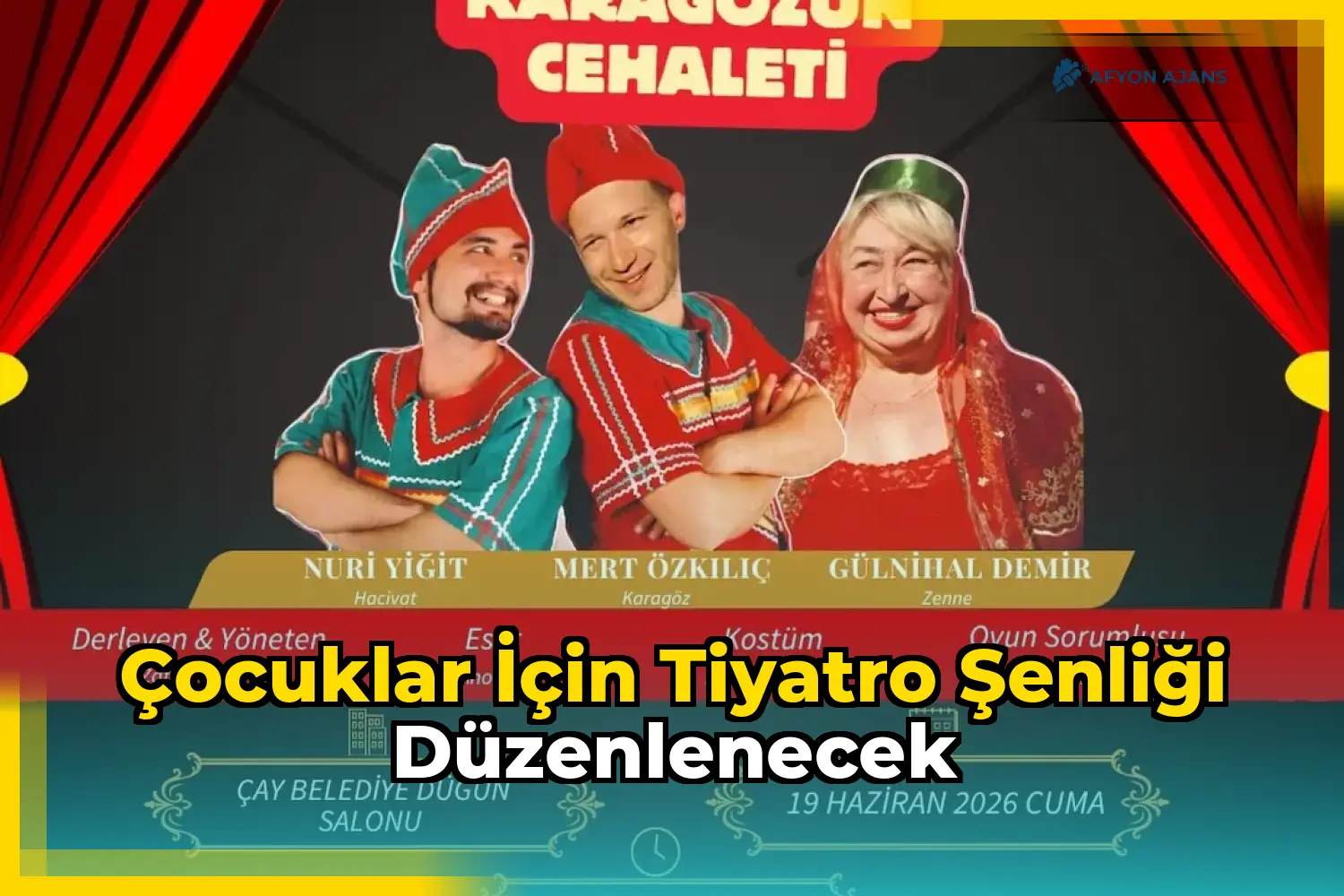 Çocuklar için tiyatro şenliği düzenlenecek