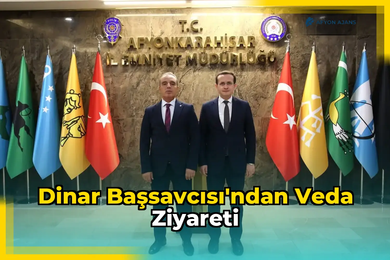 Dinar Başsavcısı'ndan Veda Ziyareti