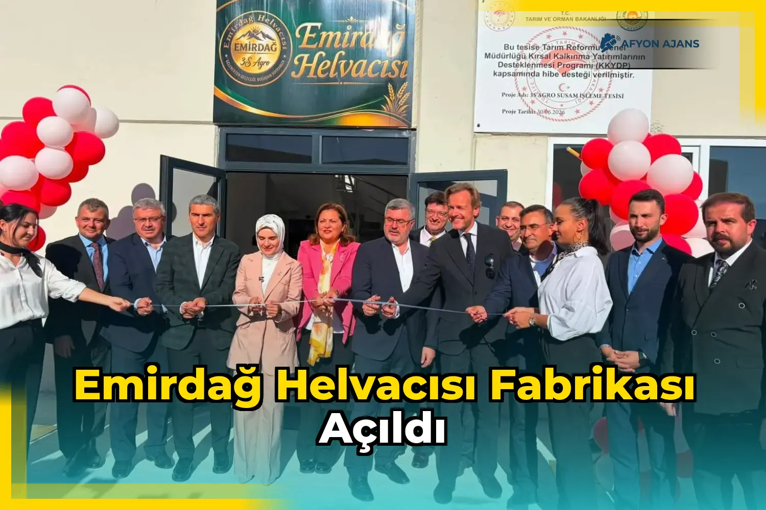 Emirdağ Helvacısı Fabrikası Açıldı