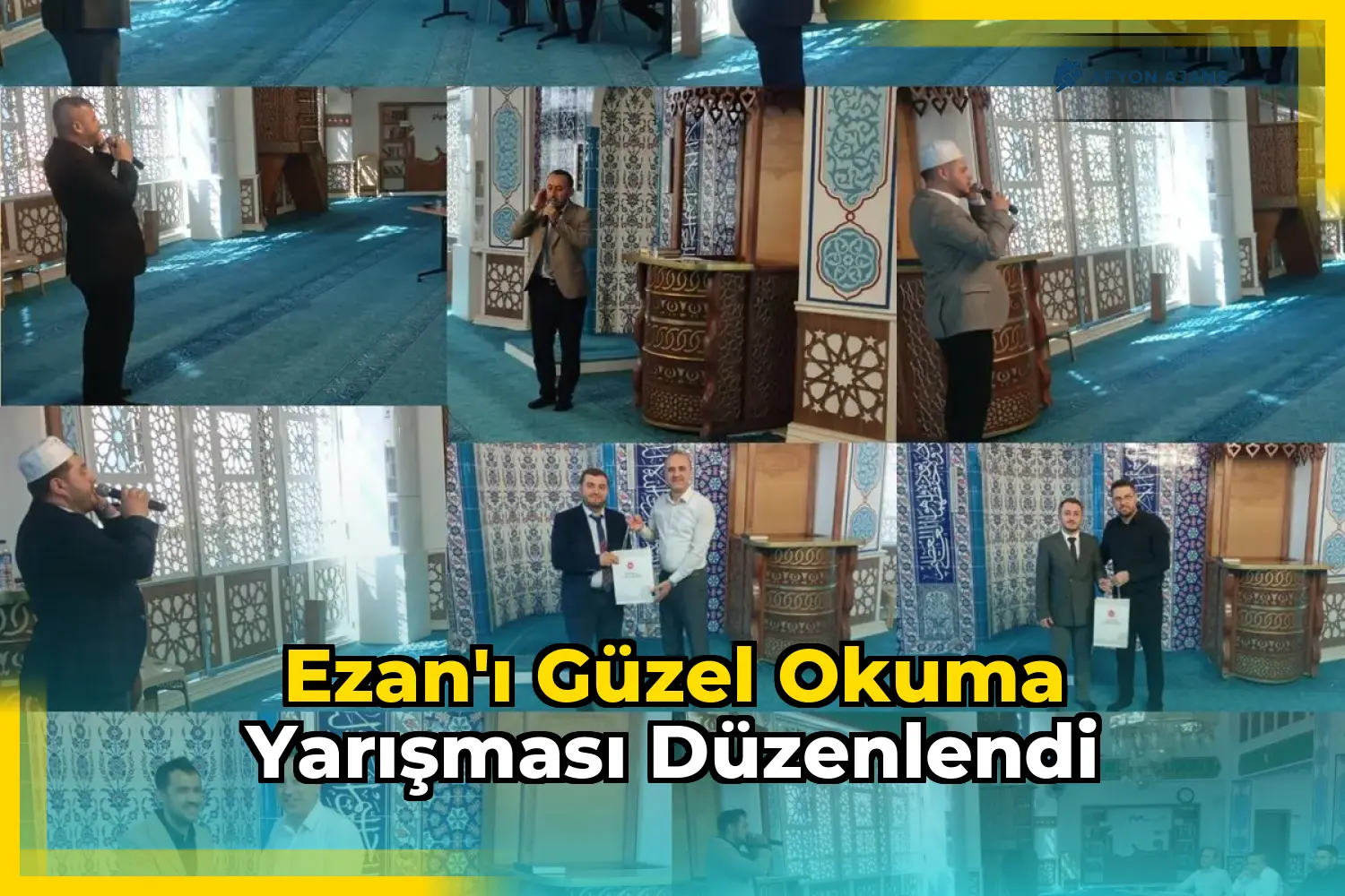 Ezan'ı Güzel Okuma Yarışması Düzenlendi