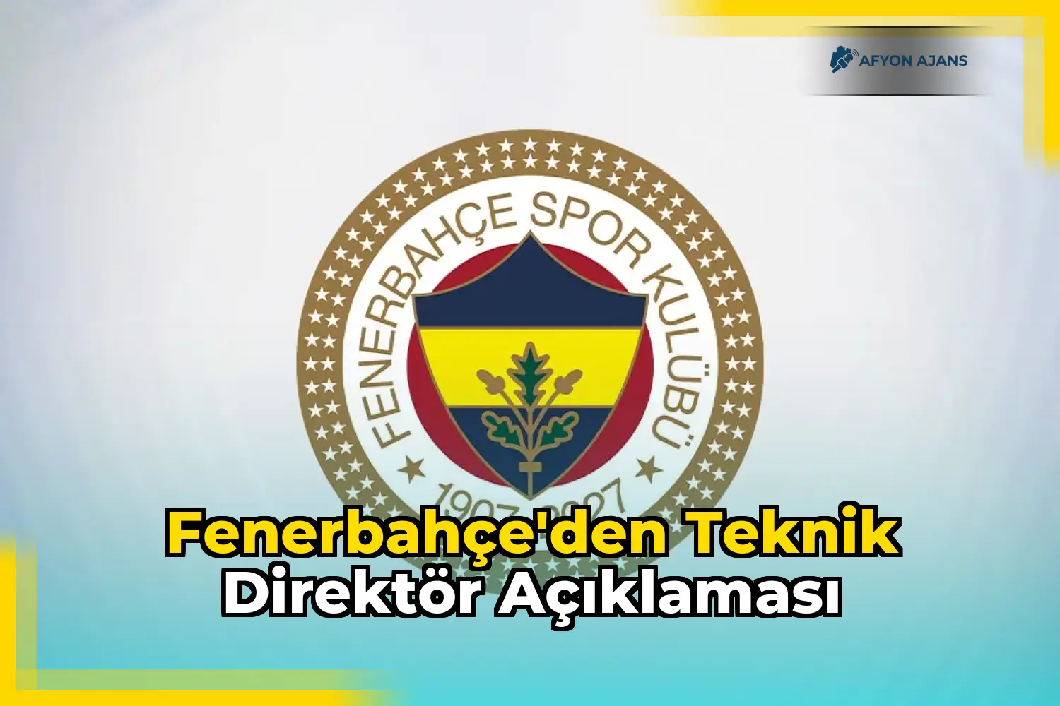 Fenerbahçe'den Teknik Direktör Açıklaması