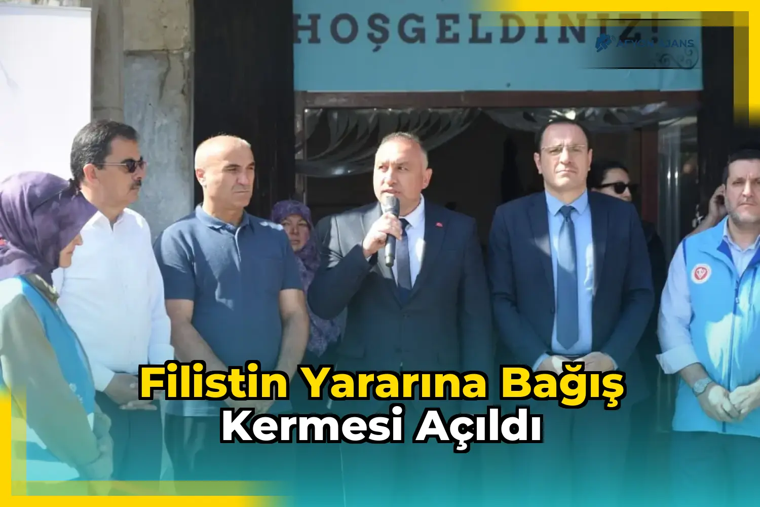 Filistin Yararına Bağış Kermesi Açıldı