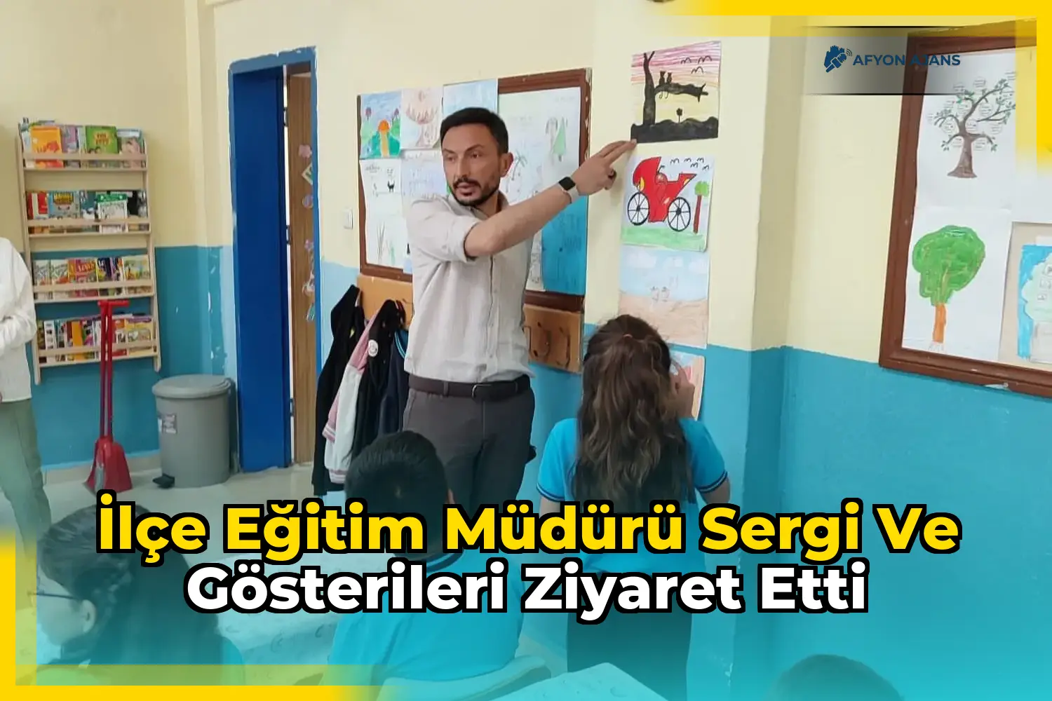 İlçe Eğitim Müdürü Sergi ve Gösterileri Ziyaret Etti