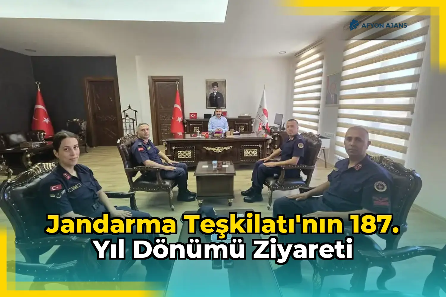 Jandarma Teşkilatı'nın 187. Yıl Dönümü Ziyareti