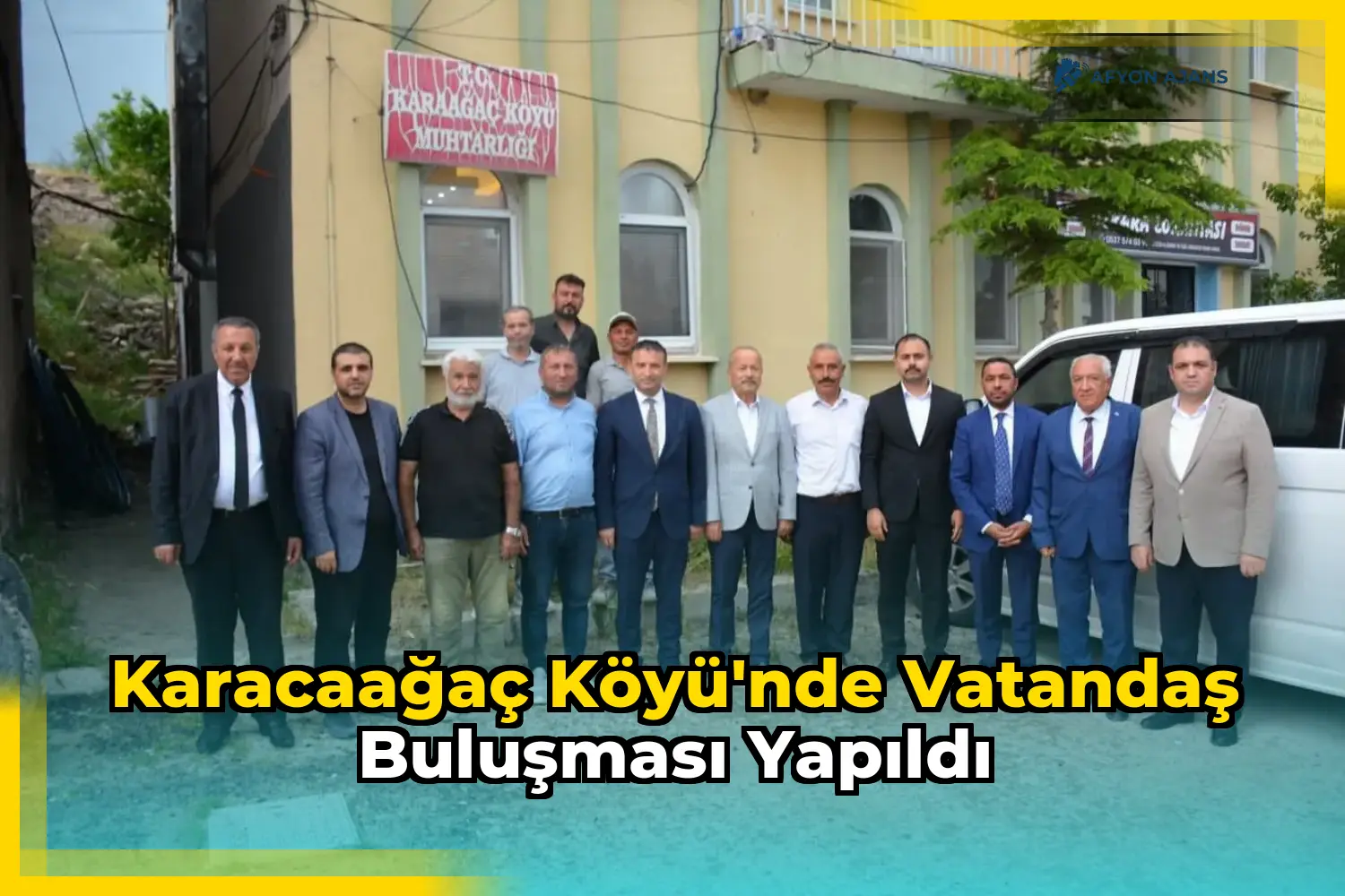 Karacaağaç Köyü'nde vatandaş buluşması yapıldı