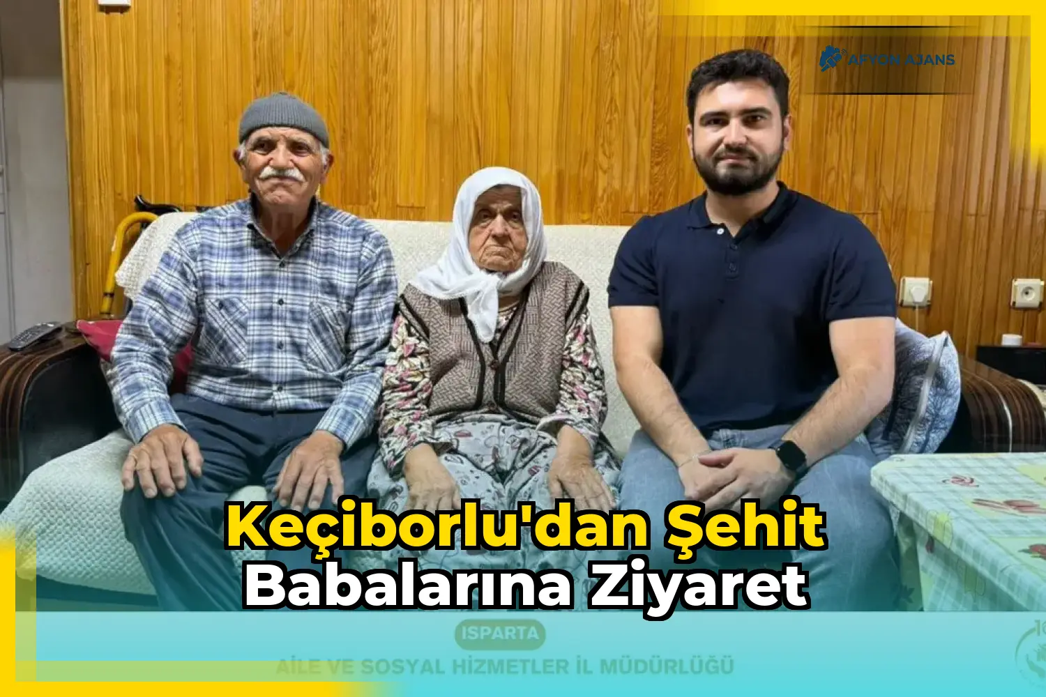 Keçiborlu'dan Şehit Babalarına Ziyaret