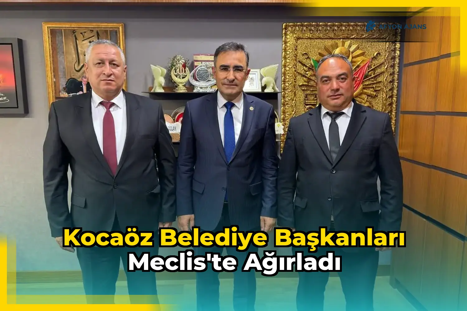 Kocaöz Belediye Başkanları Meclis'te Ağırladı
