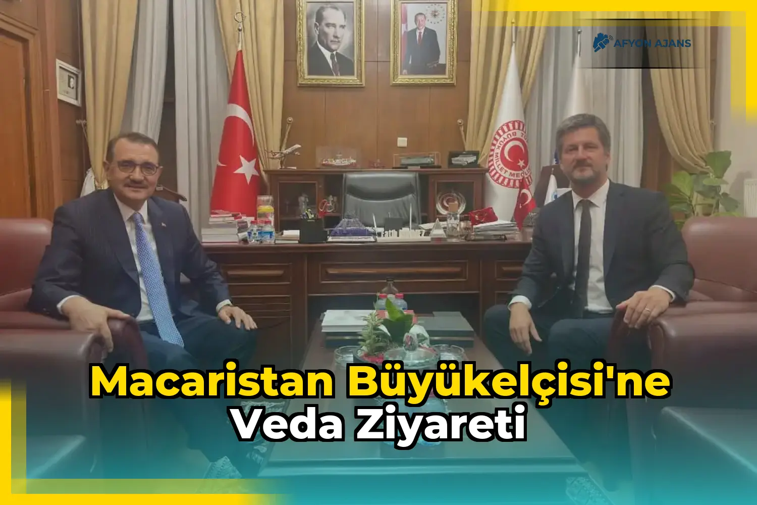 Macaristan Büyükelçisi'ne Veda Ziyareti