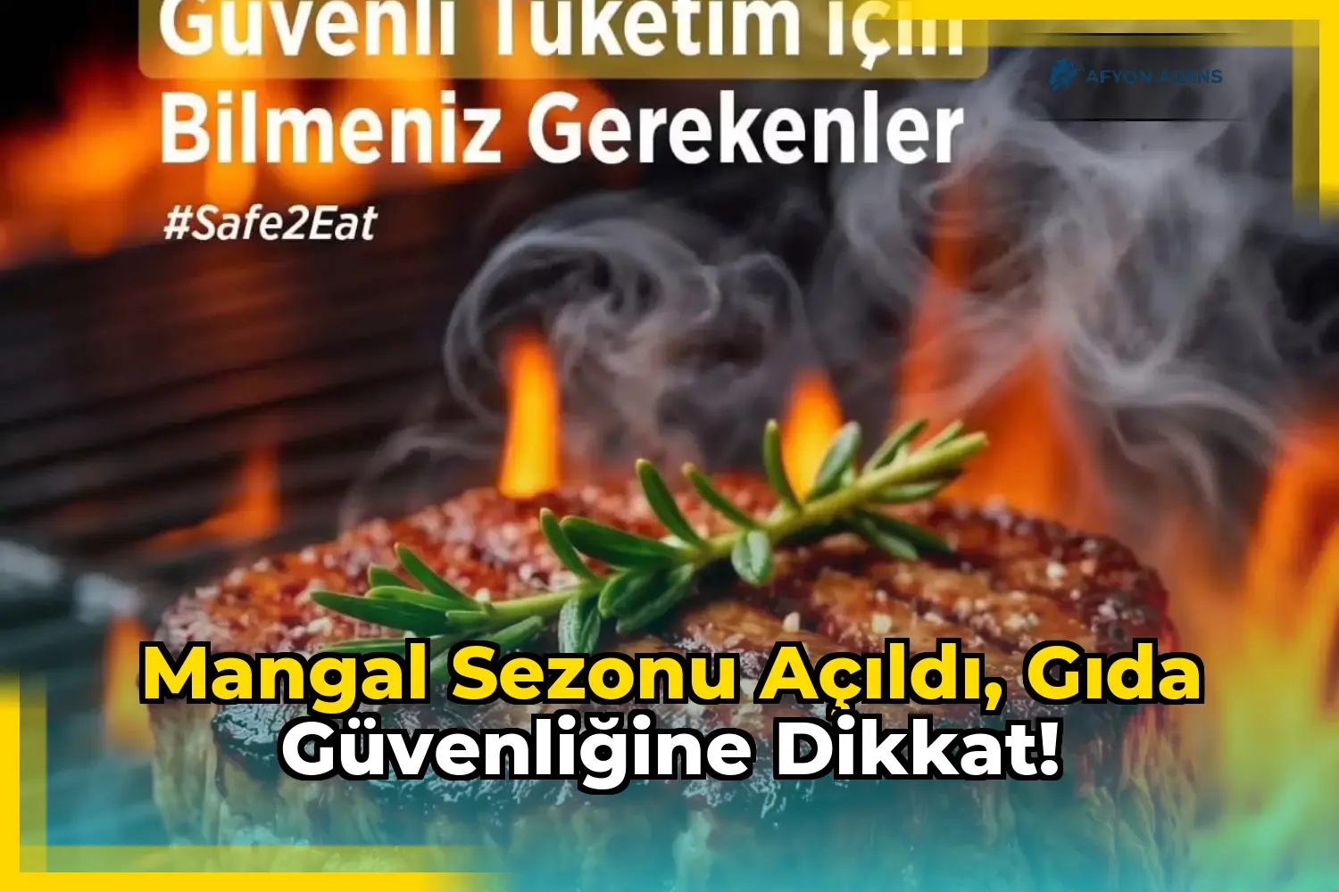 Mangal sezonu açıldı, gıda güvenliğine dikkat!