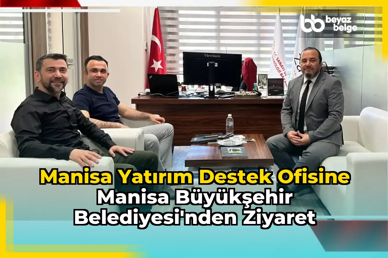 Manisa Yatırım Destek Ofisine Manisa Büyükşehir Belediyesi'nden Ziyaret