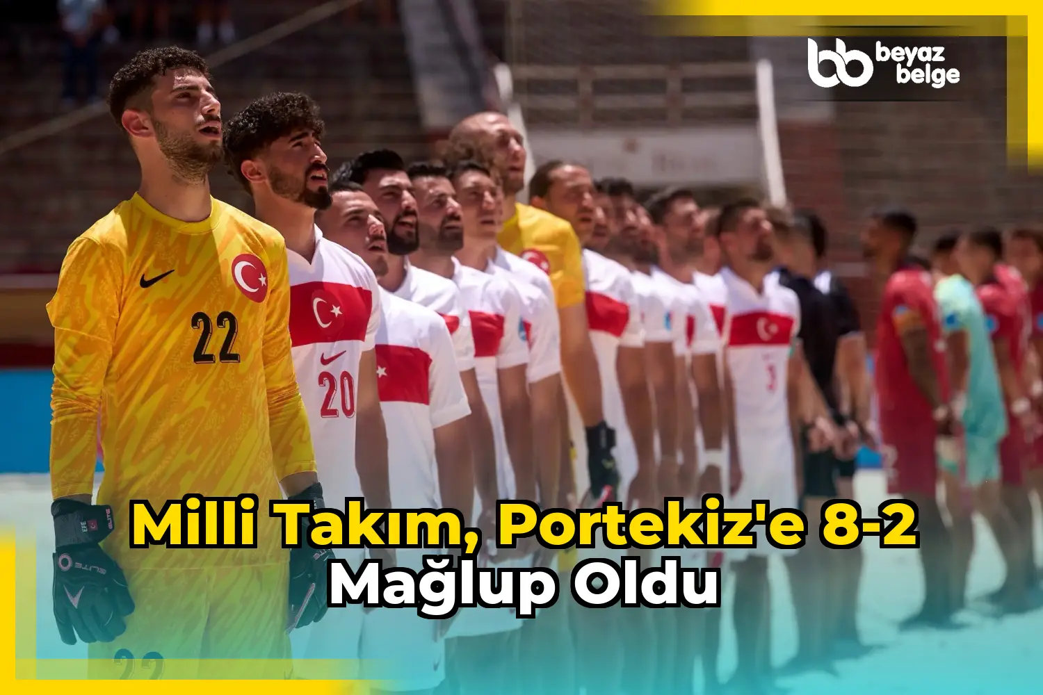 Milli Takım, Portekiz'e 8-2 mağlup oldu
