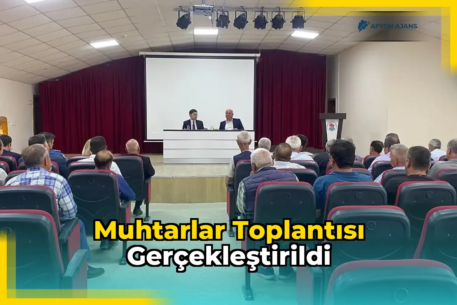 Muhtarlar Toplantısı Gerçekleştirildi