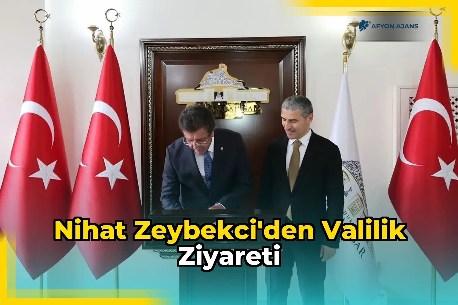 Nihat Zeybekci'den Valilik Ziyareti