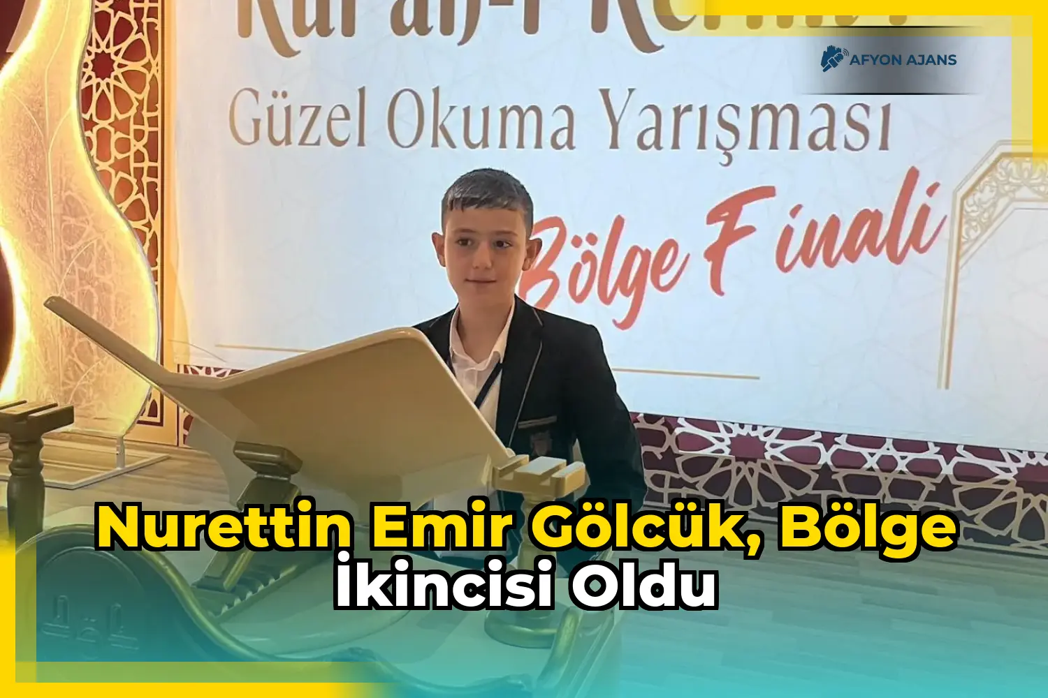 Nurettin Emir Gölcük, bölge ikincisi oldu