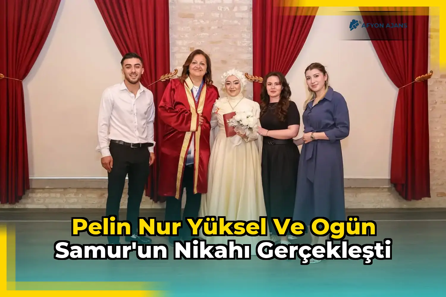 Pelin Nur Yüksel ve Ogün Samur'un nikahı gerçekleşti