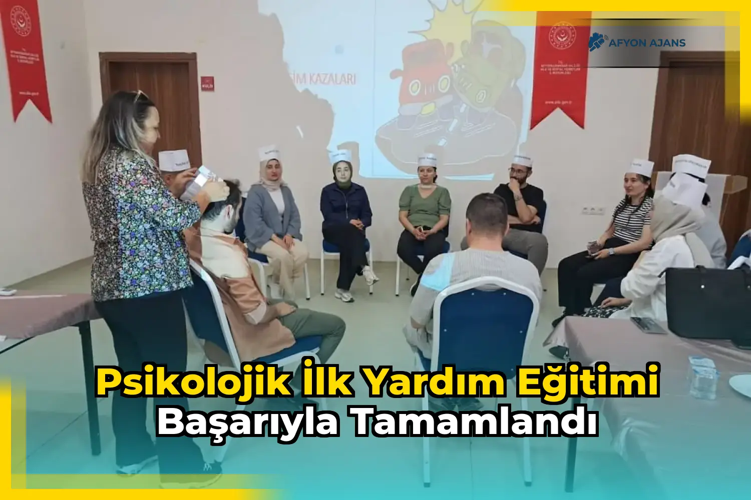 Psikolojik İlk Yardım Eğitimi başarıyla tamamlandı