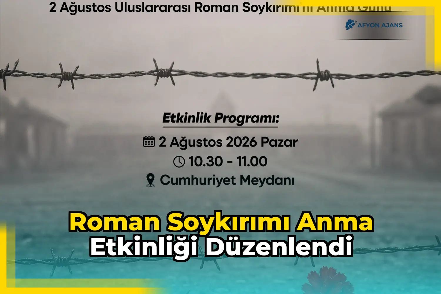 Roman Soykırımı Anma Etkinliği Düzenlendi
