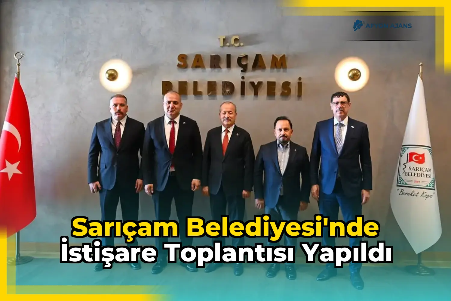 Sarıçam Belediyesi'nde istişare toplantısı yapıldı