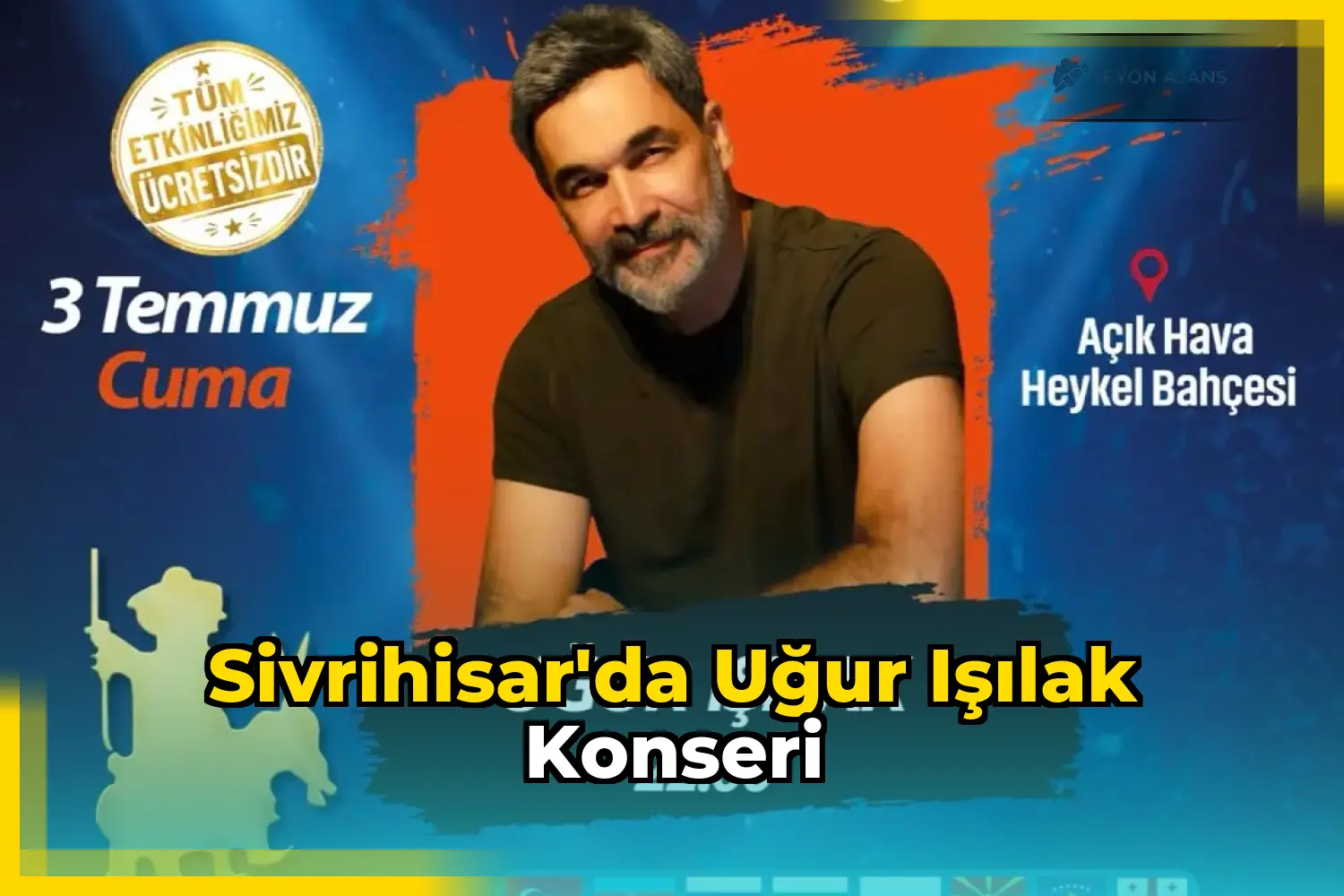 Sivrihisar'da Uğur Işılak Konseri