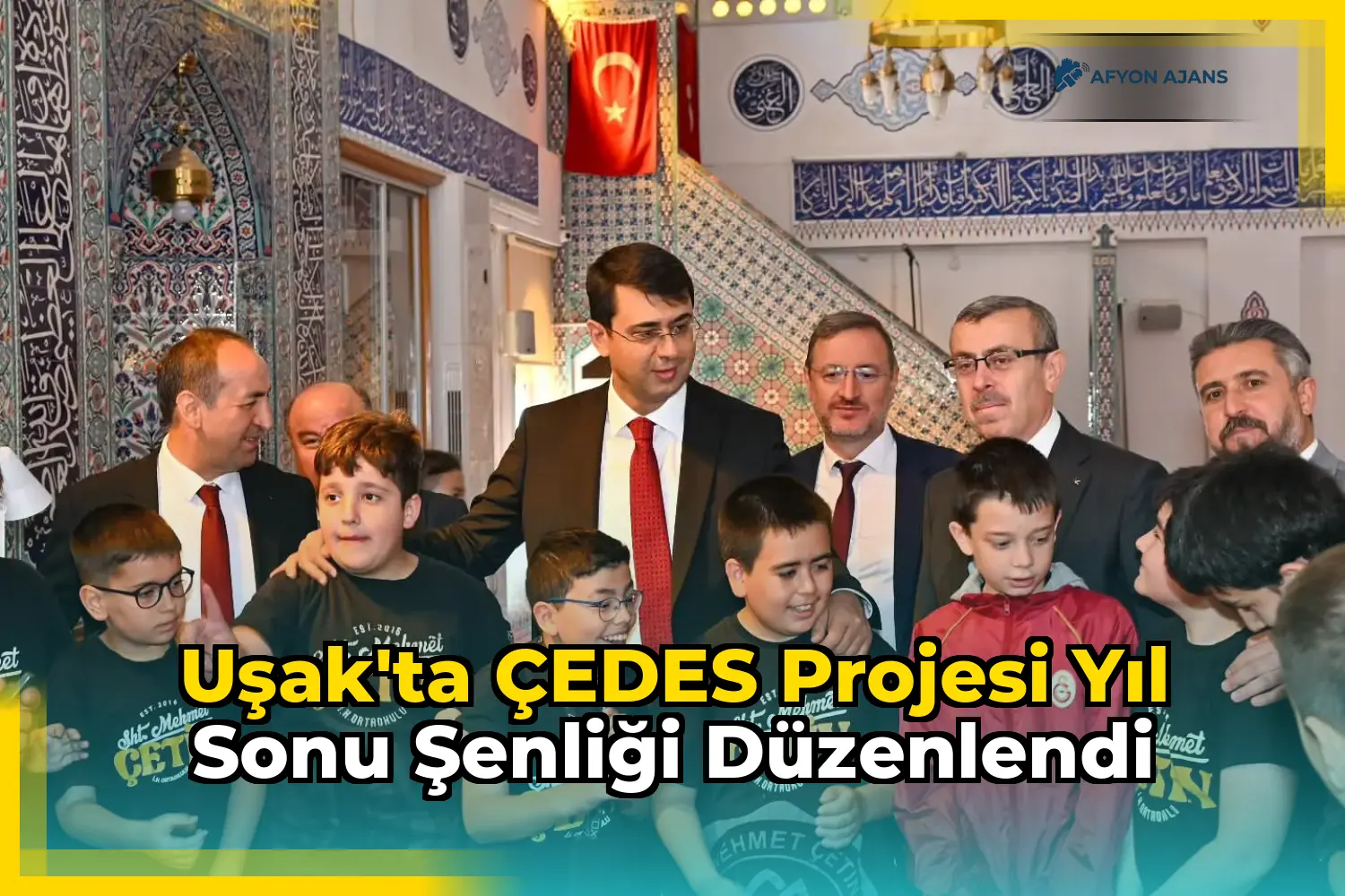 Uşak'ta ÇEDES Projesi Yıl Sonu Şenliği Düzenlendi
