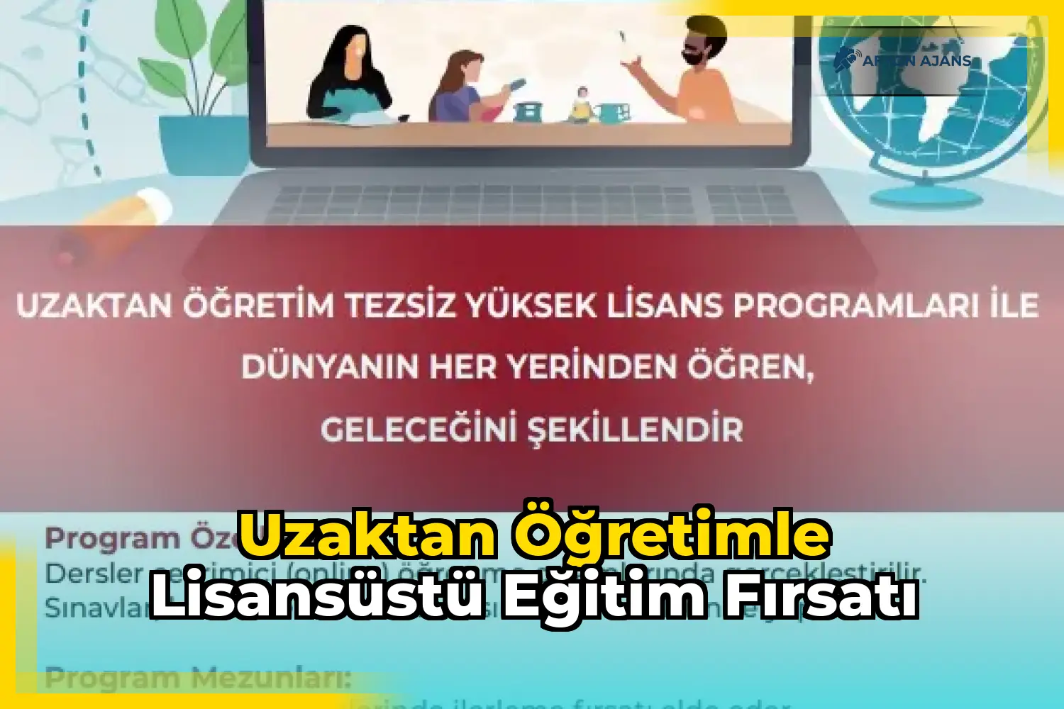 Uzaktan öğretimle lisansüstü eğitim fırsatı