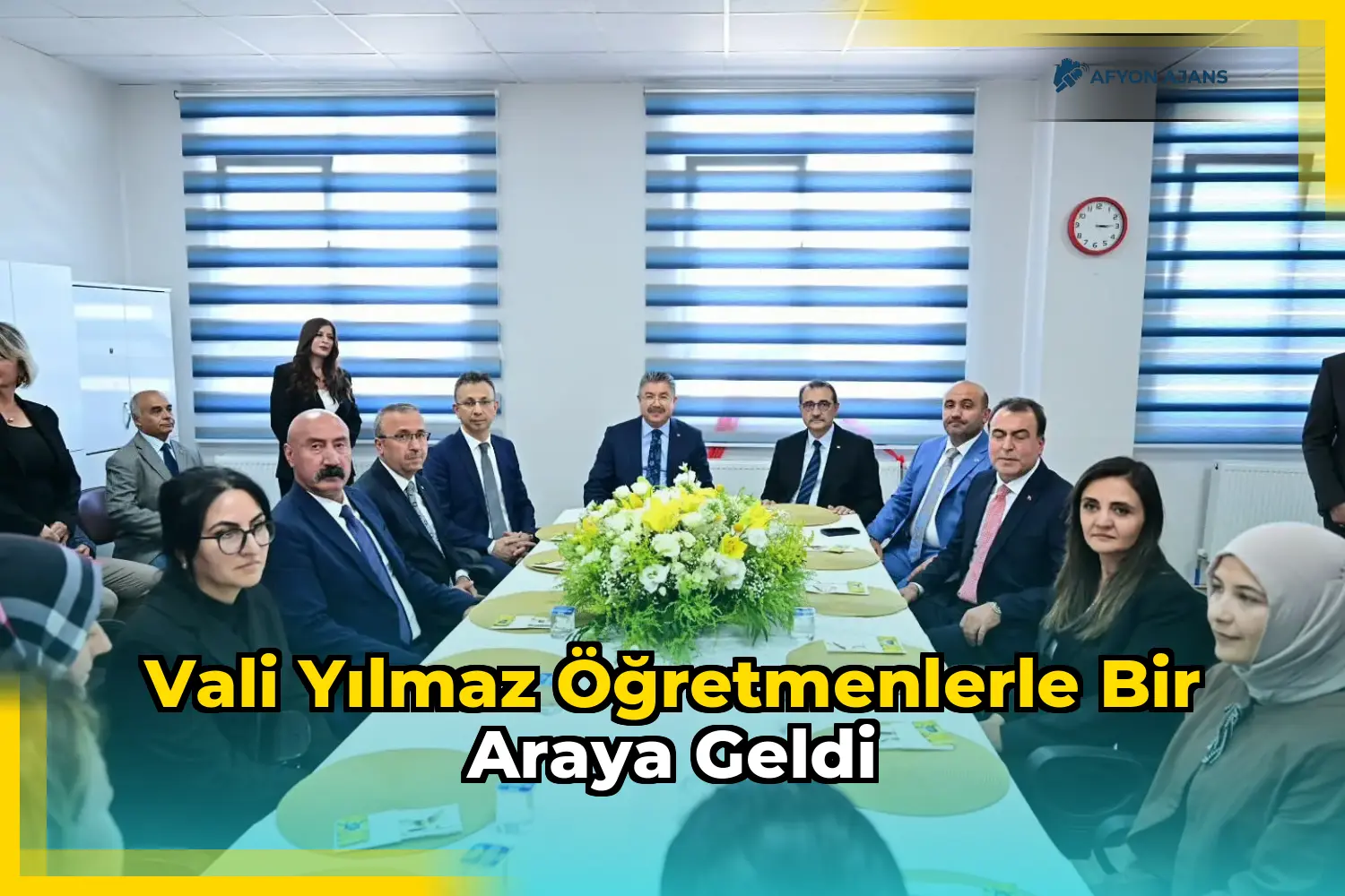 Vali Yılmaz öğretmenlerle bir araya geldi