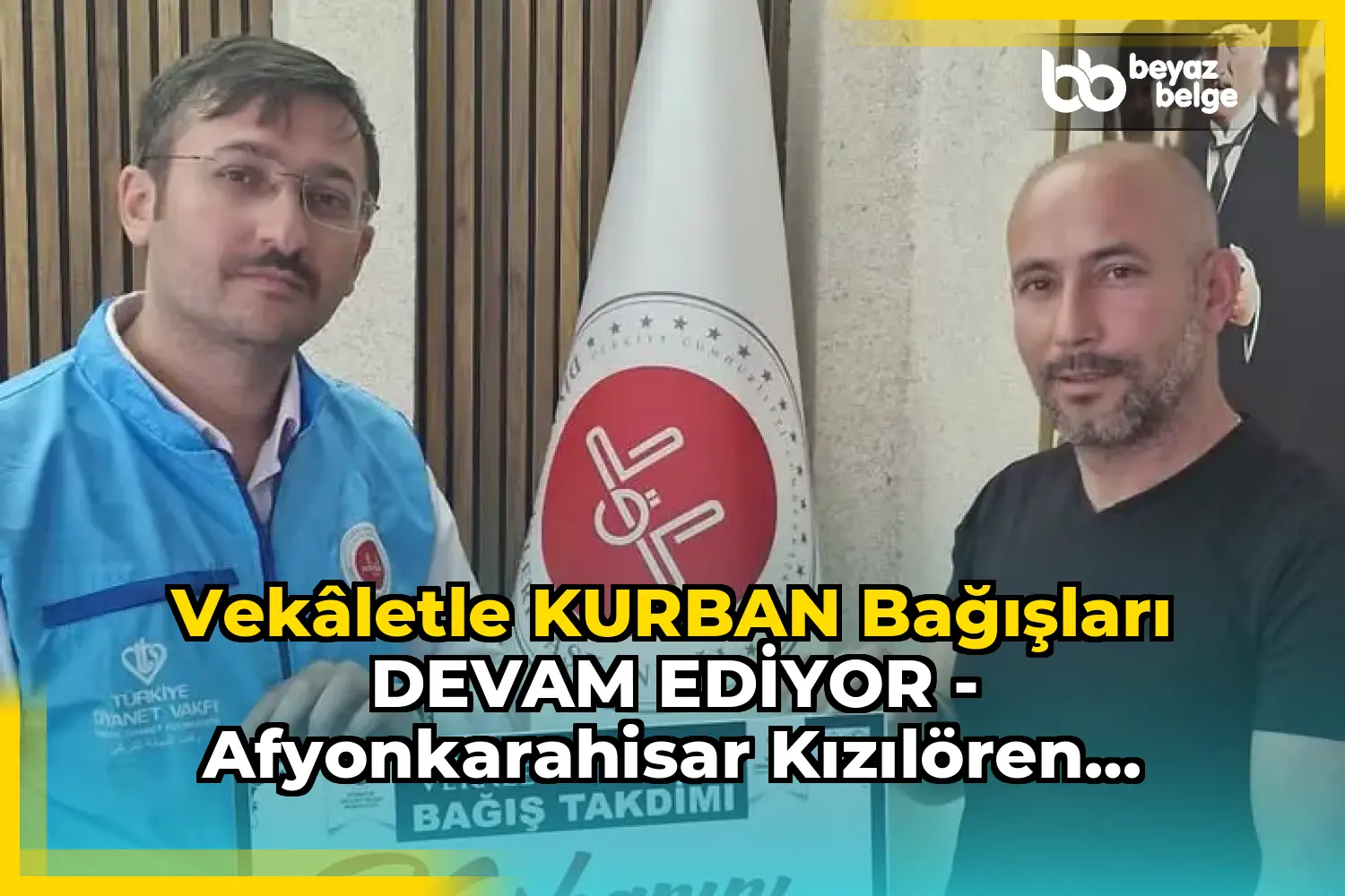VEKÂLETLE KURBAN BAĞIŞLARI DEVAM EDİYOR - Afyonkarahisar Kızılören Müftülüğü