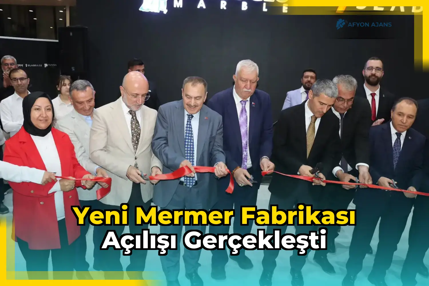 Yeni Mermer Fabrikası Açılışı Gerçekleşti