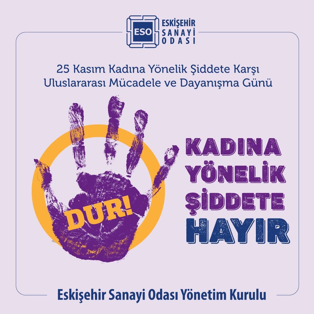 25 Kasım Kadına Yönelik Şiddete Karşı Uluslararası Mücadele ve Dayanışma Günü