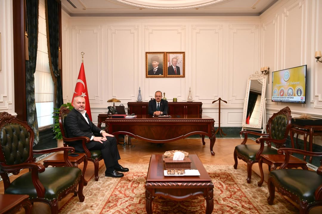 Vali Canbolat, Abdülkadir Aydoğan'ı kabul etti