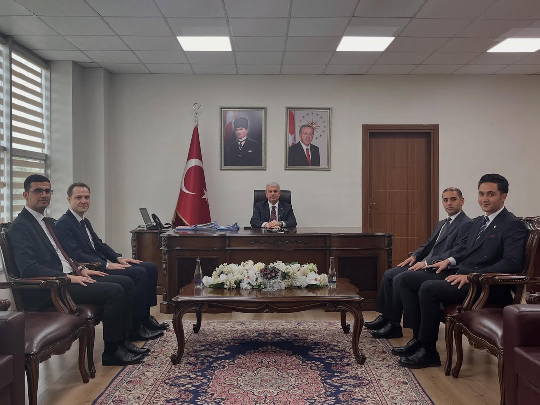 Kaymakamlar Yurtdışı Stajı İçin Veda Ziyareti Yaptı
