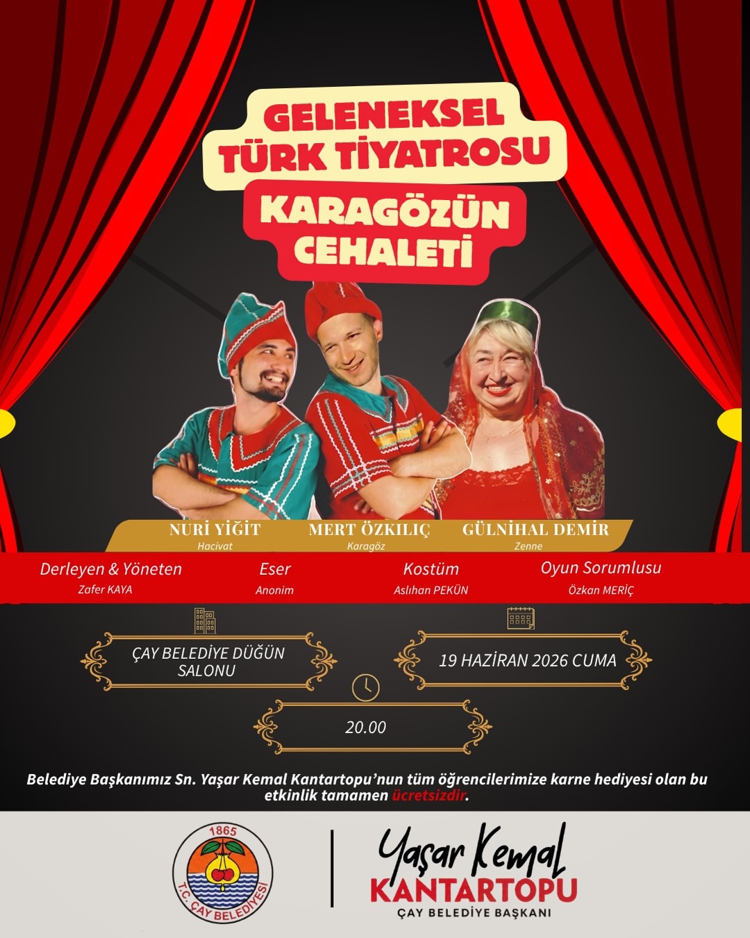 Çocuklar için tiyatro şenliği düzenleniyor