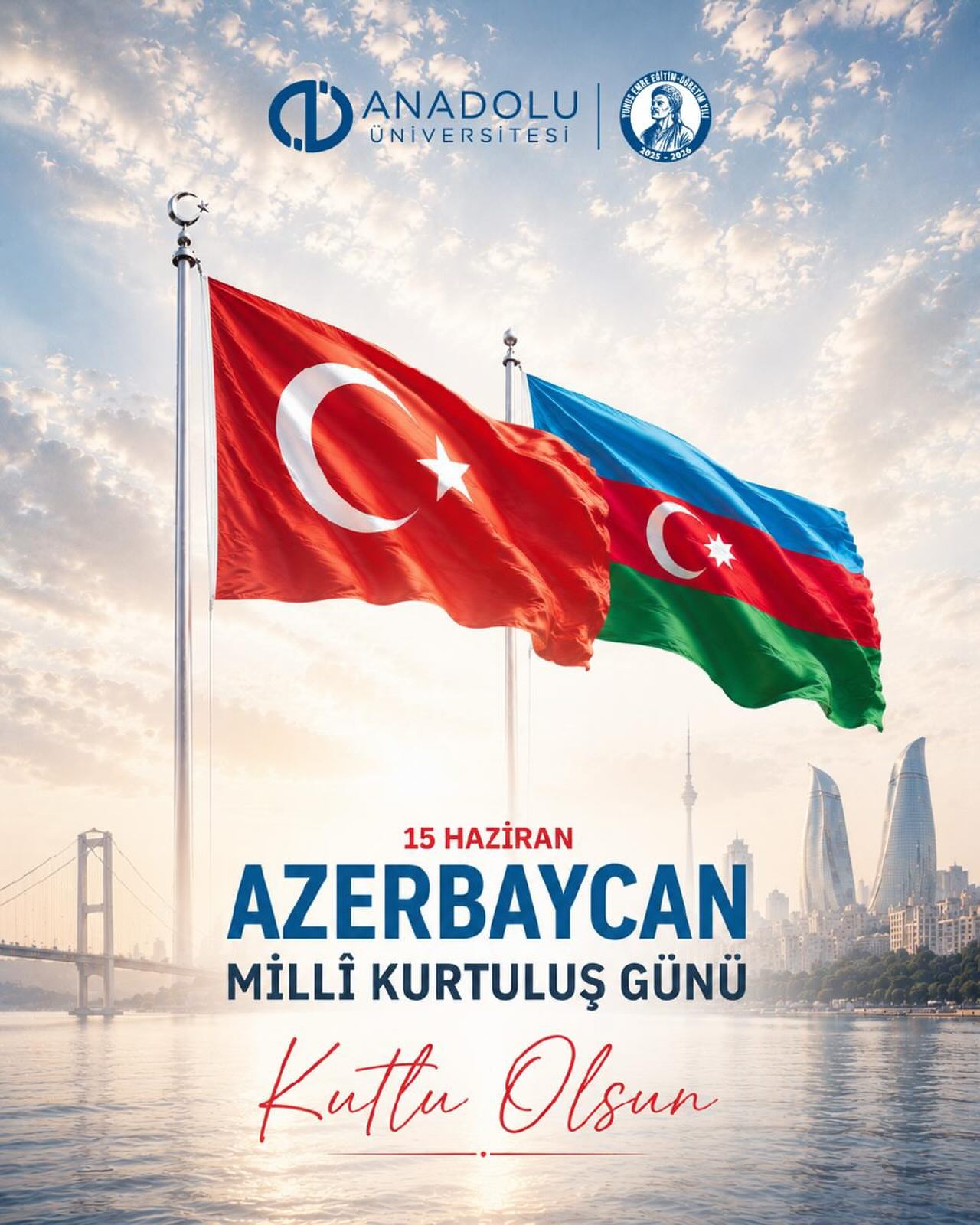 Azerbaycan'ın Millî Kurtuluş Günü kutlandı