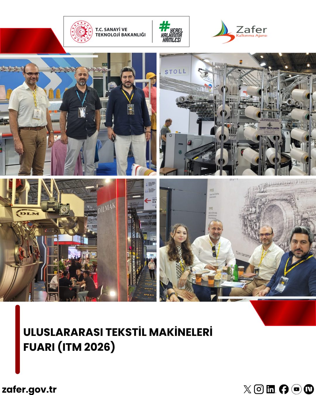 Afyonkarahisar ve Uşak'tan Tekstil Fuarı Ziyareti