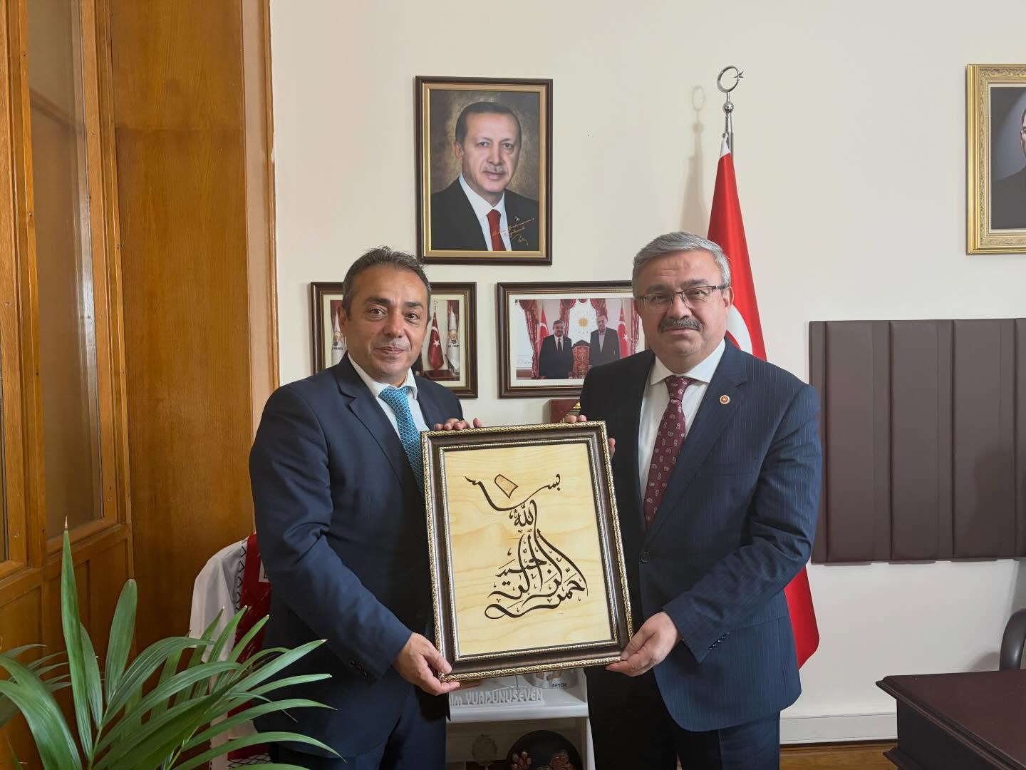 TBMM'de Eğitim Temsilcileri Ağırladı