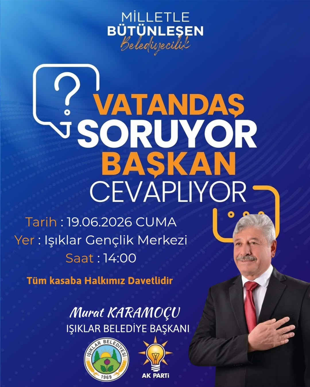 Işıklar'da Vatandaş Buluşması Düzenleniyor