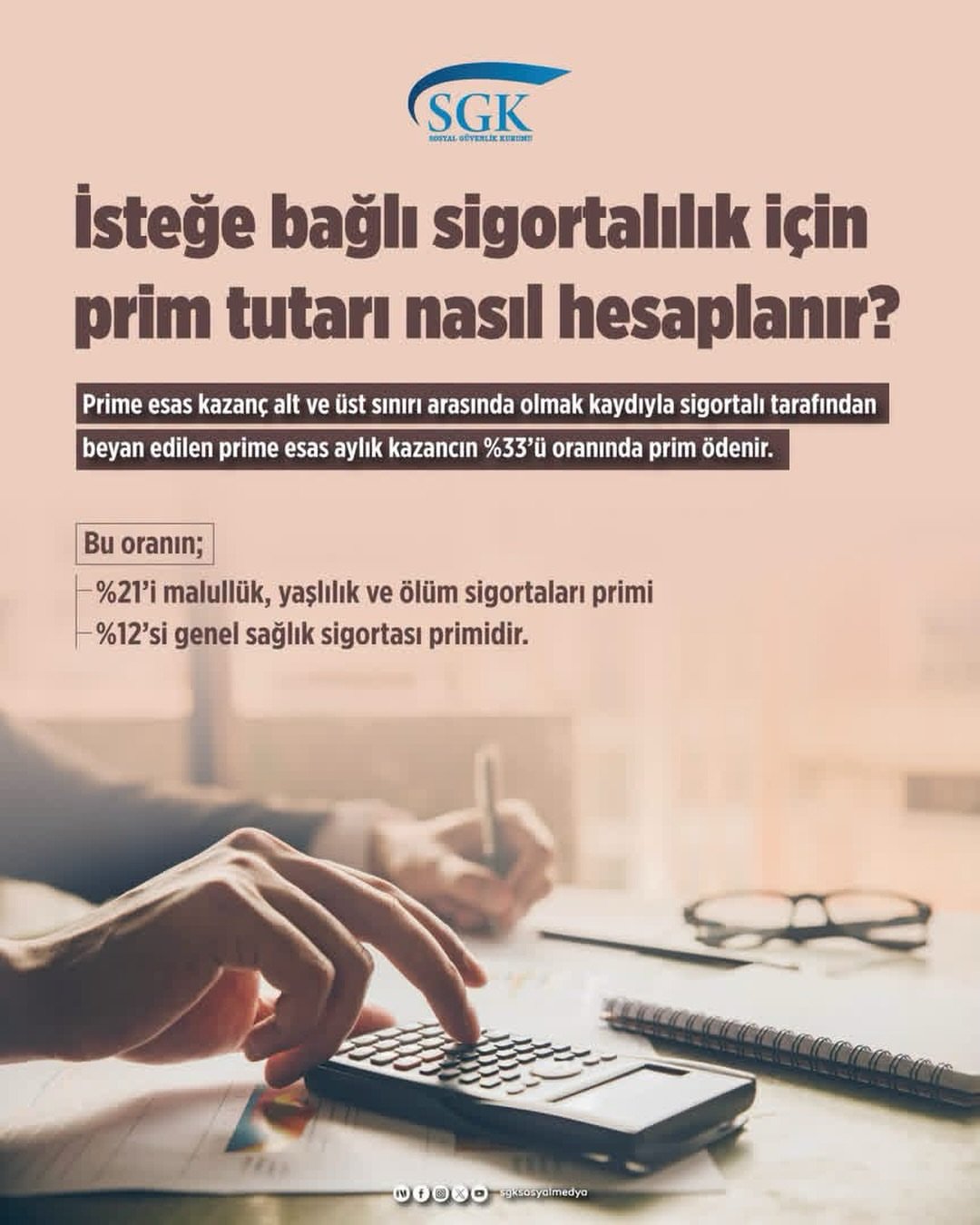 İsteğe Bağlı Sigortalılık Prim Hesabı