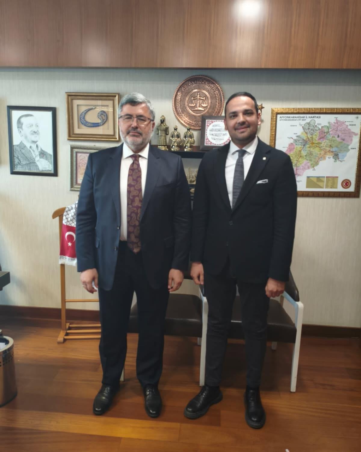 Morven Mağazaları Müdürü Gazi Meclisi'nde ağırlandı